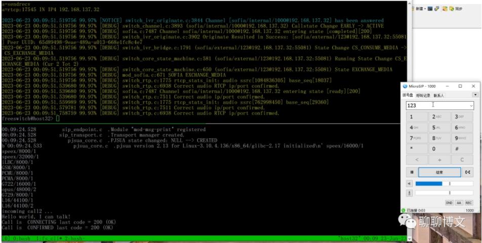 python3使用pjsua進(jìn)行呼叫測試 圖7