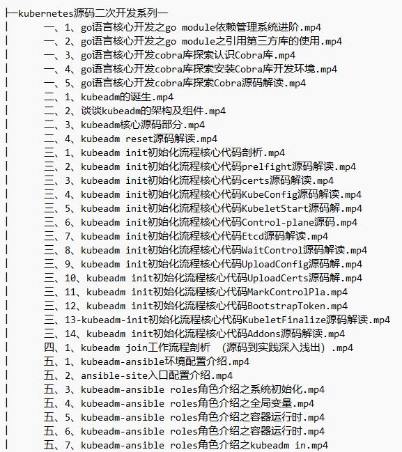 kubernetes源碼二次開(kāi)發(fā) 視頻教程 下載  圖1