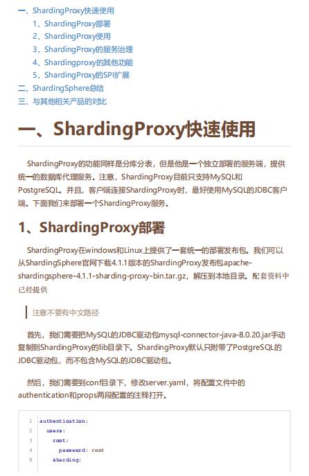 打造專業(yè)開發(fā)者指南：針對ShardingProxy分庫分表解決策略的深度剖析 – 詳解部署、使用、服務(wù)治理與優(yōu)化技巧 PDF 下載  圖1